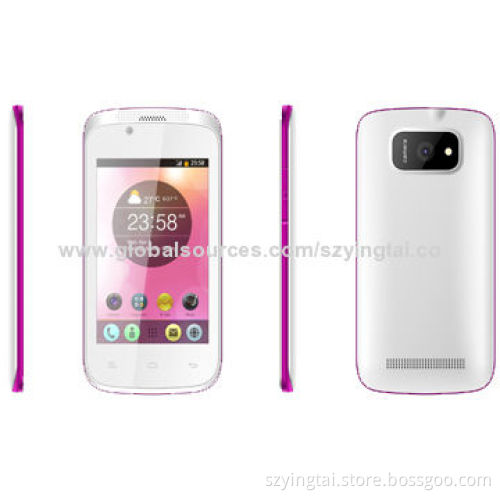 Touch Screen Mobile Phones, 3G WCDMA, 3.5-inch LCD, Wi-Fi, Unlocked Dual-SIM Card
